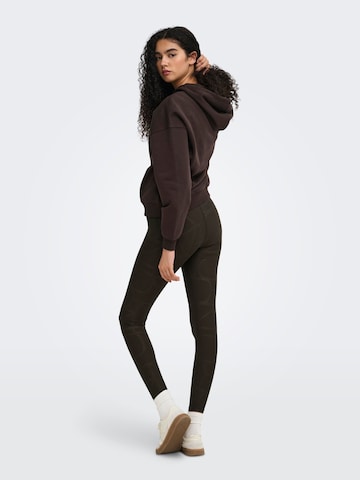 ONLY PLAY Sweatshirt 'ONPRace' in Braun