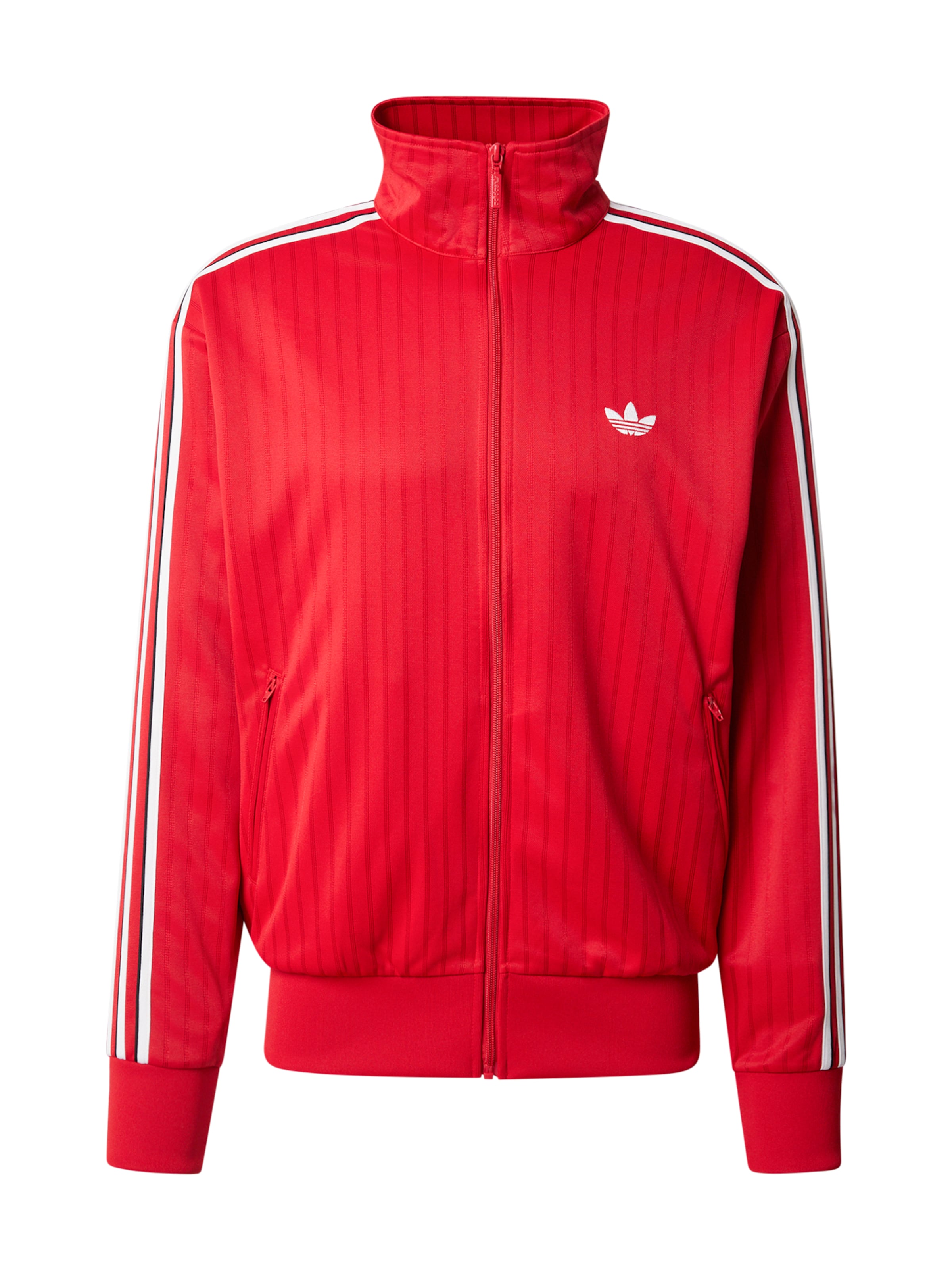 ADIDAS ORIGINALS Кофта на молнии 'Firebird' в Красный: спереди