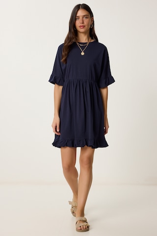 Happiness İstanbul Dress in Blue: front