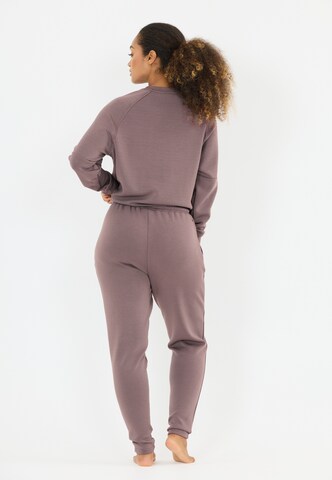 Athlecia Sweatshirt 'Jacey' in Braun