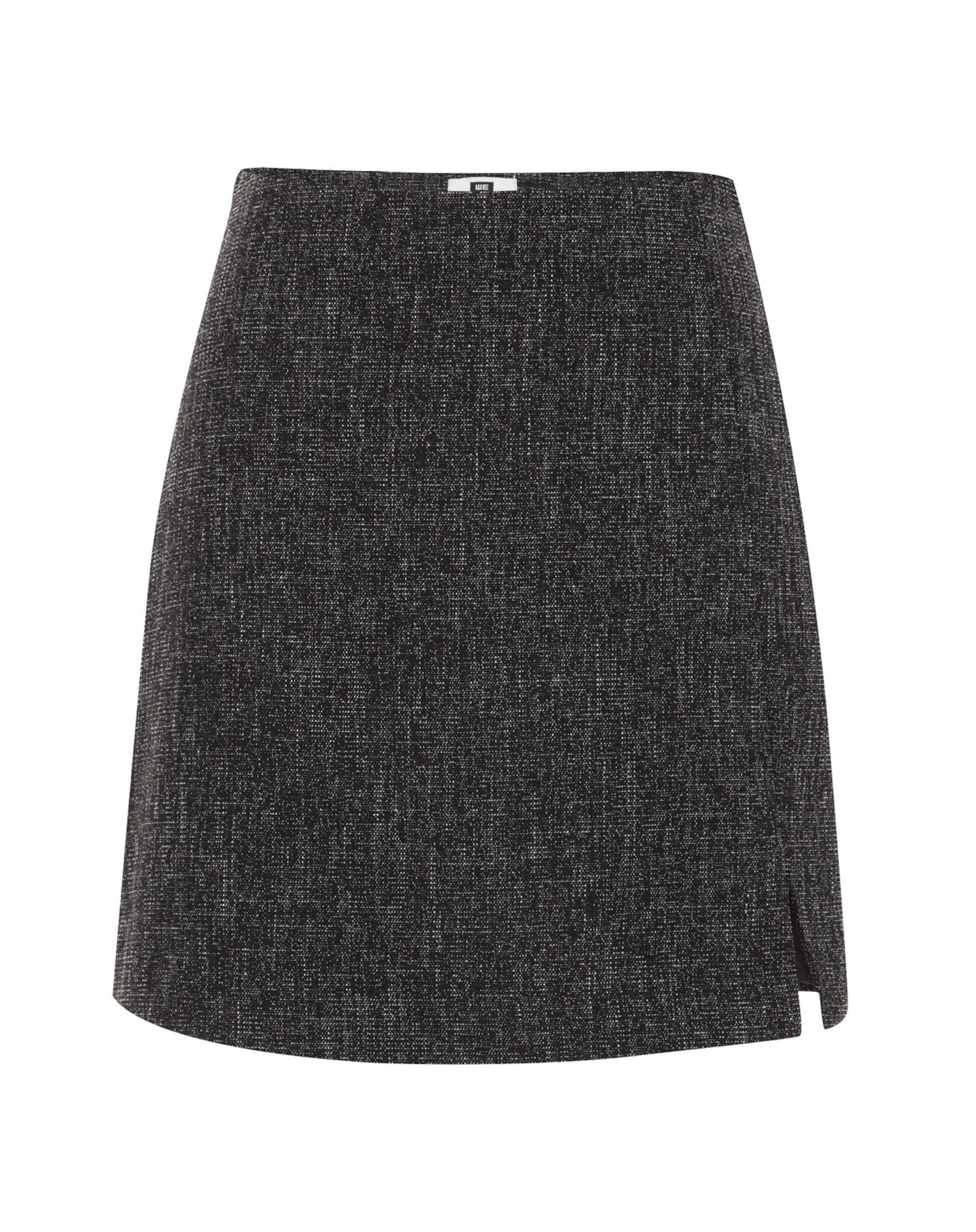 WE Fashion Φούστα σε μαύρο: μπροστά
