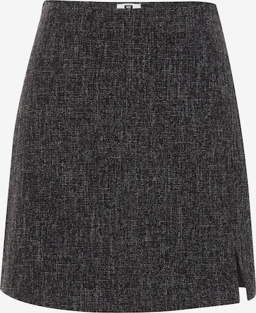 juoda WE Fashion Sijonas: priekis