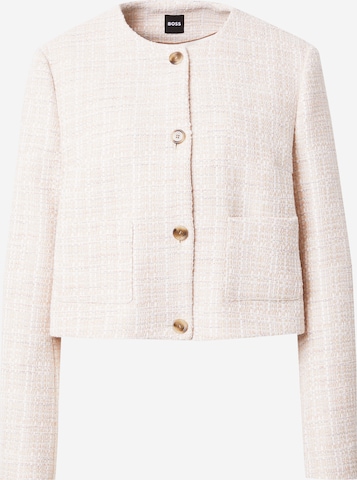 BOSS Black - Chaqueta de entretiempo 'Janoa4' en beige: frente