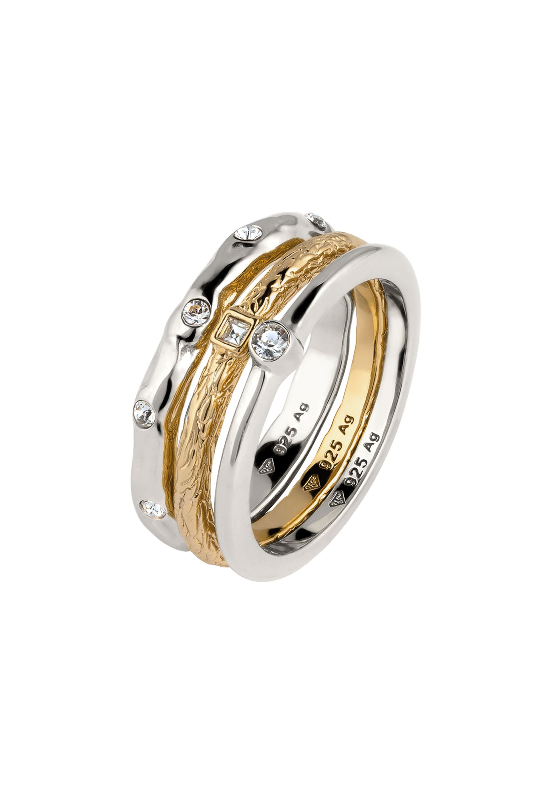 ELLI Ring in Gold: Vorderseite