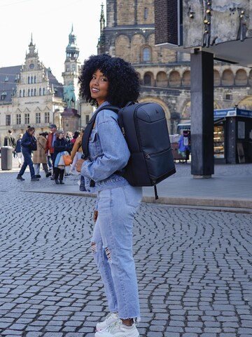 Arrivly Rucksack 'Allrounder Q Pro' in Schwarz