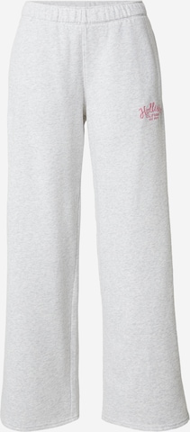 HOLLISTERWide Leg/ Široke nogavice Hlače - siva boja: prednji dio