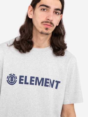 ELEMENT Тениска 'BLAZIN' в сиво