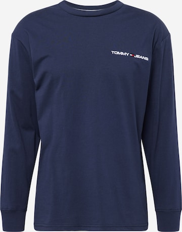 Tommy Jeans Shirt in Blauw: voorkant