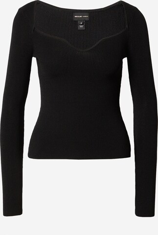 River Island Sweater in Black: front