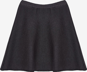 TrendyolSuknja - siva boja: prednji dio