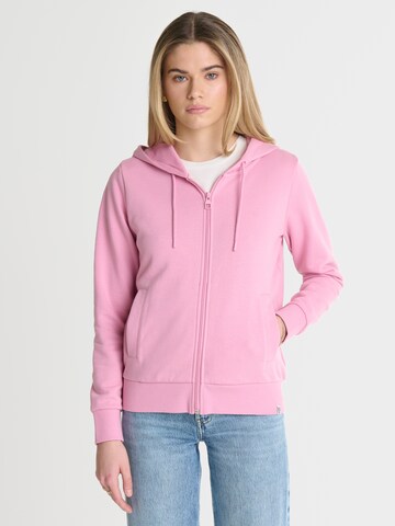 BIG STAR Sweatjacke 'ROZZIE' in Pink: predná strana