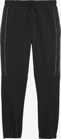 Lyle & Scott Hose 'Tape Trackies' in Schwarz: Vorderseite