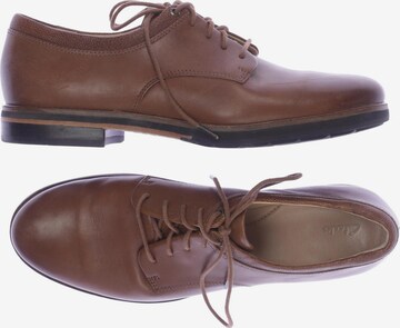 CLARKS Flats & Loafers in 41 in Brown: front