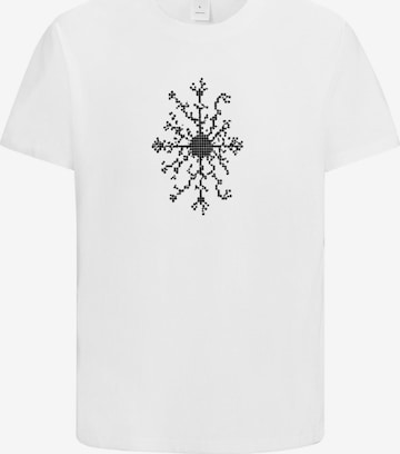 HUSKSWARE Shirt in White: front