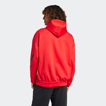 ADIDAS SPORTSWEAR Athletic Sweatshirt 'Z.N.E.' in Red