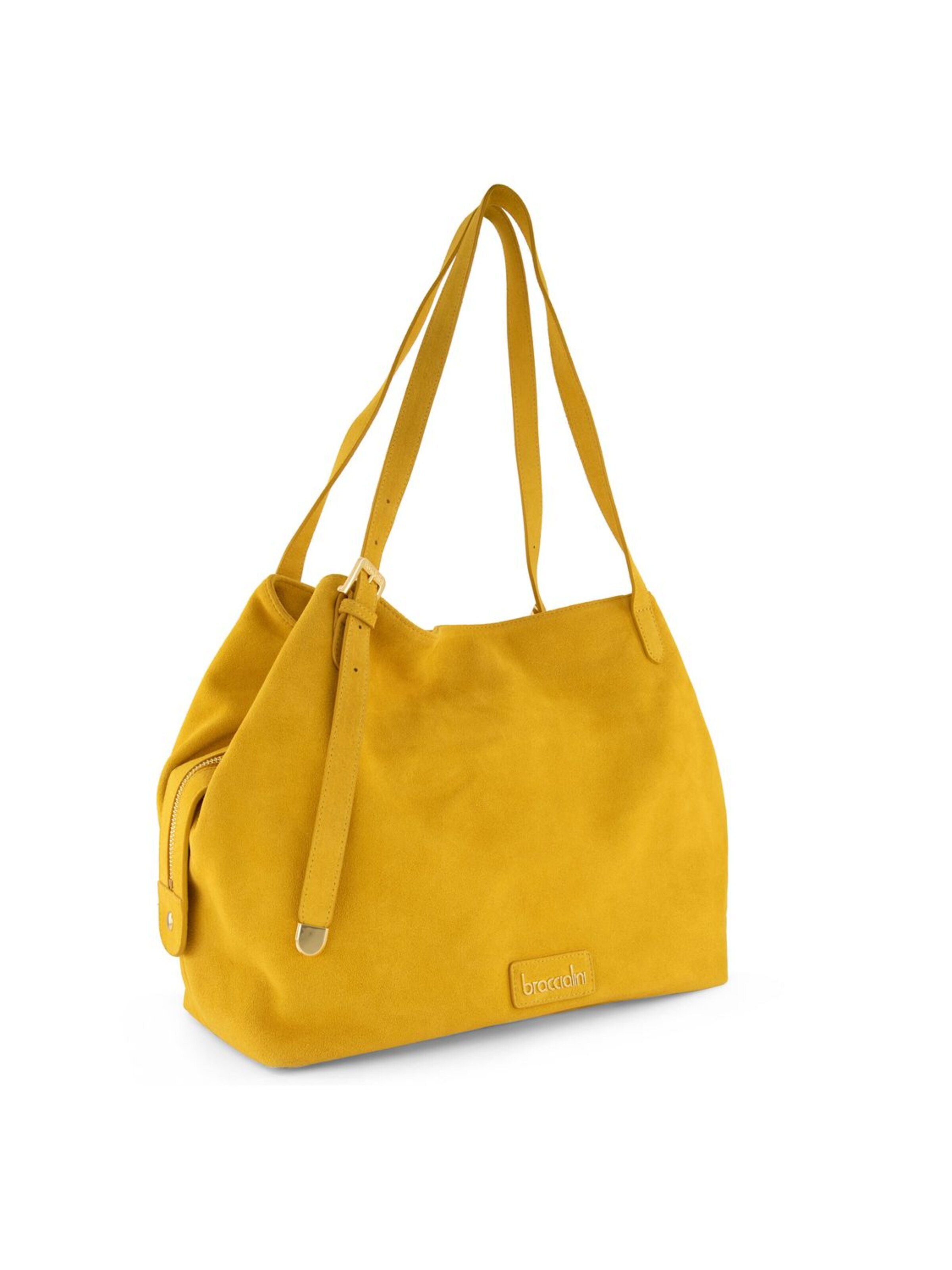 Braccialini - Shopper 'Sara' en amarillo