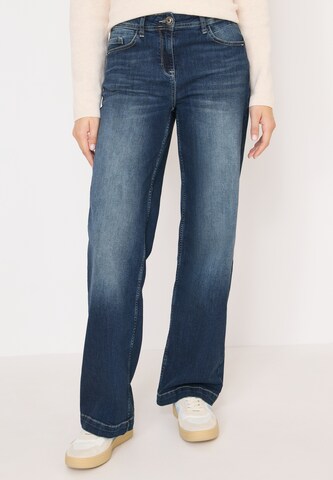 CECIL Loose fit Jeans in Blue: front