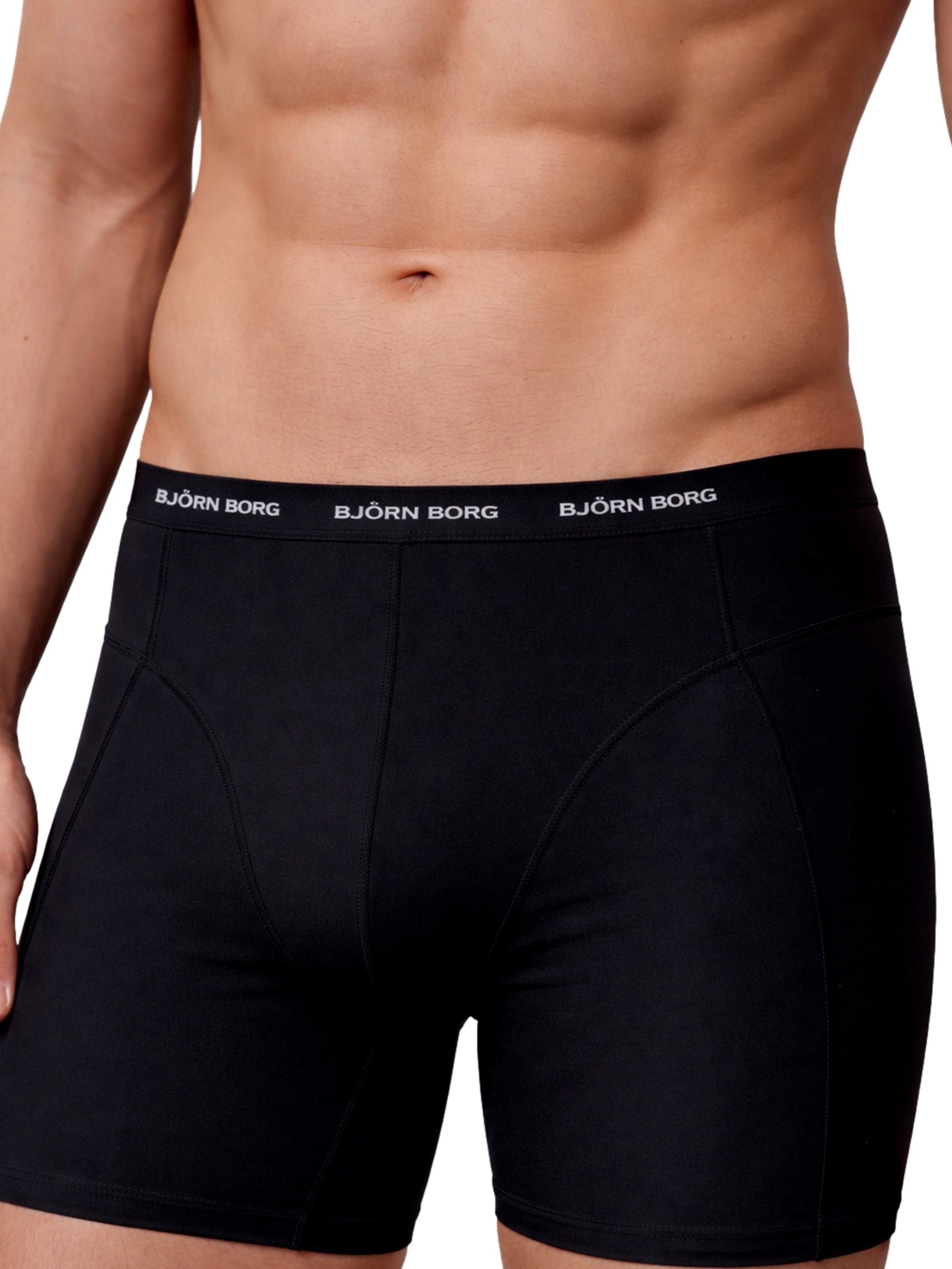 BJÖRN BORG Boksershorts i sort