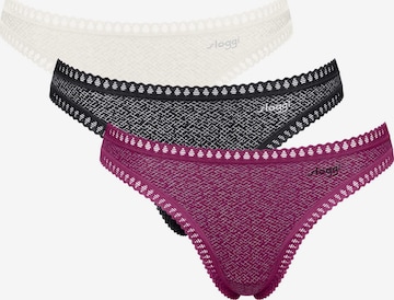 String SLOGGI en mélange de couleurs : devant