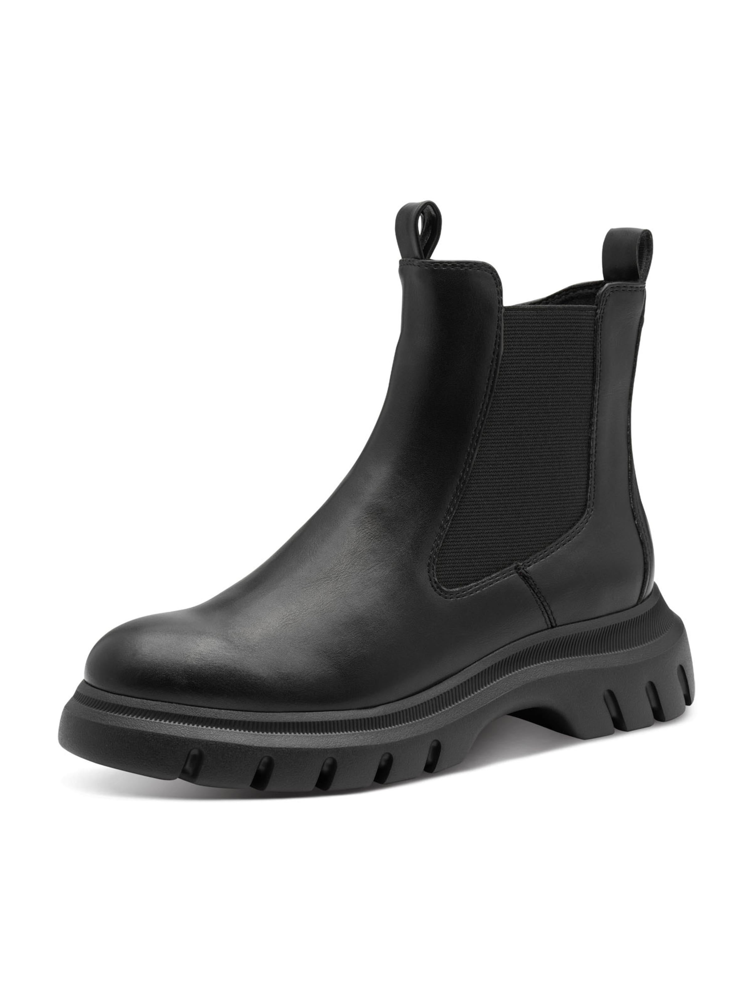 MARCO TOZZI Chelsea Boots in Black: front