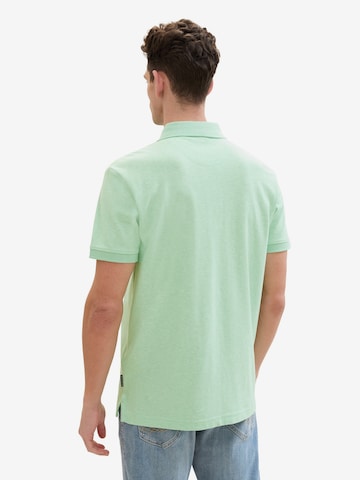TOM TAILOR Koszulka 'Grindle' w kolorze zielony
