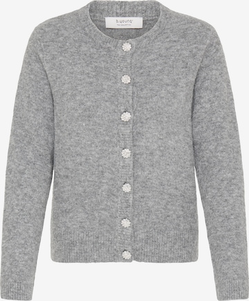 b.young Strickjacke 'MMINNA ' in Grau: Vorderseite