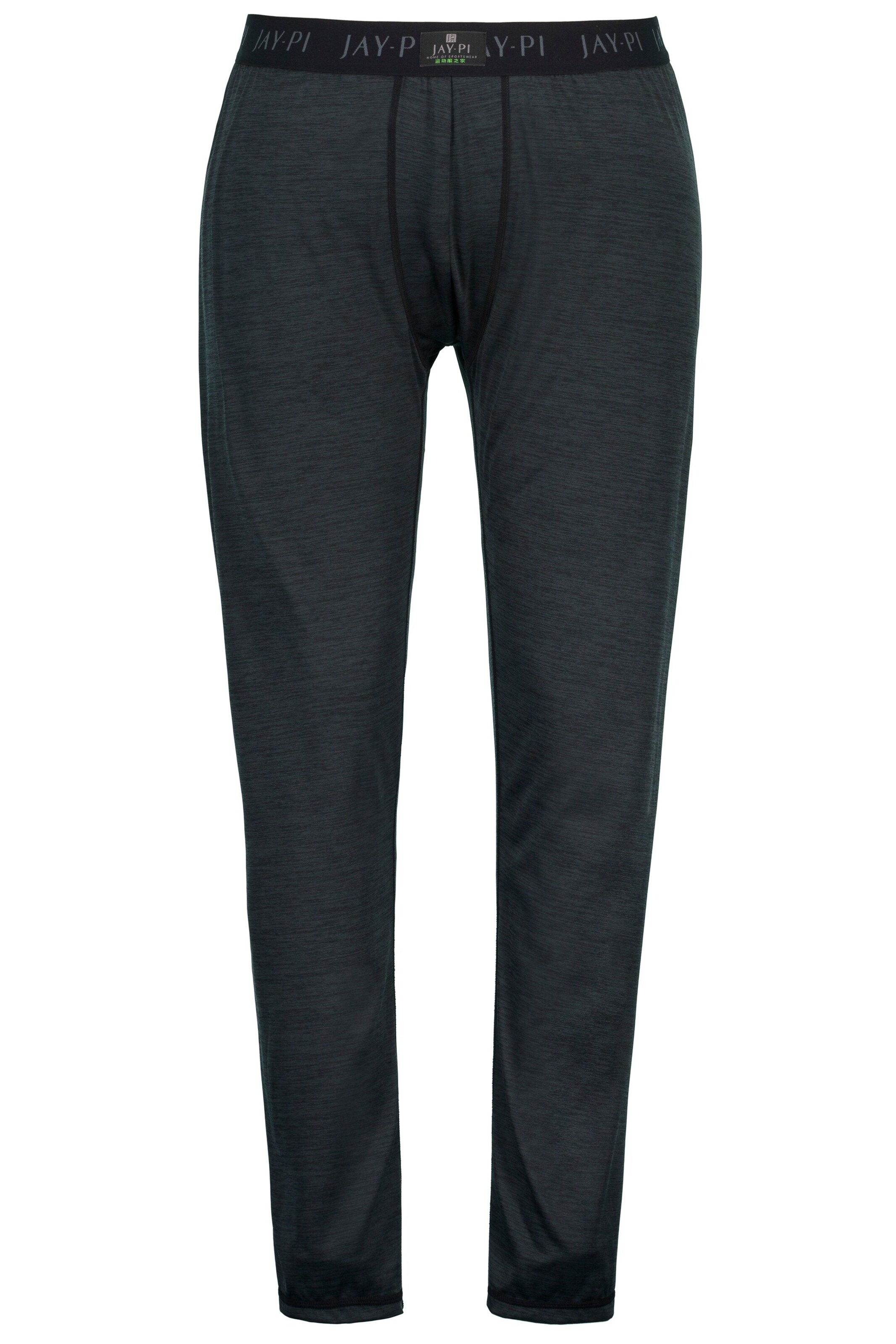 JAY-PI Lange onderbroek in Zwart: voorkant