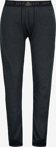 JAY-PI Long Johns in Black: front