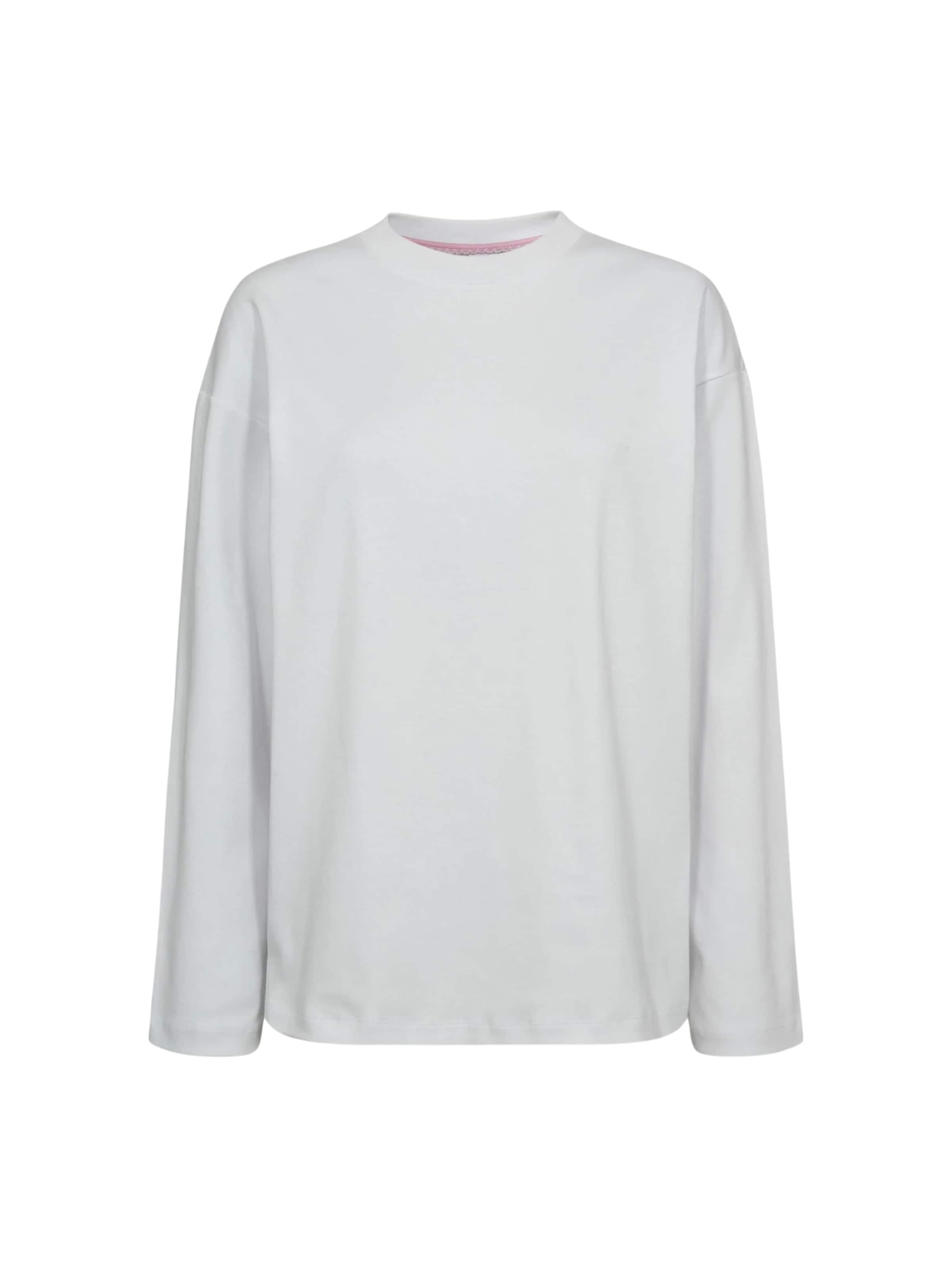 NÜMPH Top 'GIRA' in White: front