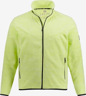 Veste en polaire JAY-PI en vert : devant