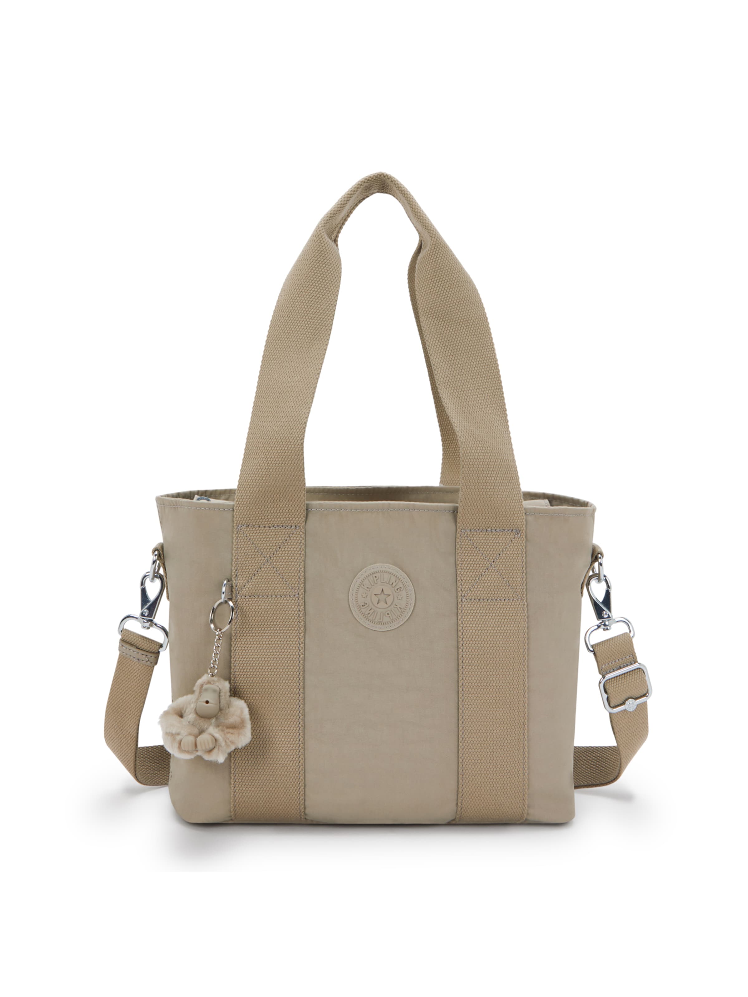 KIPLING Kabelka 'Minta M Up' - Béžová: predná strana