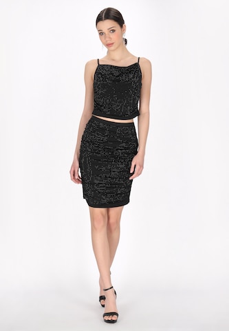 myMo at night - Top en negro