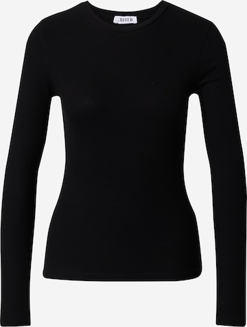 EDITED Shirt 'Inoa' in Black: front