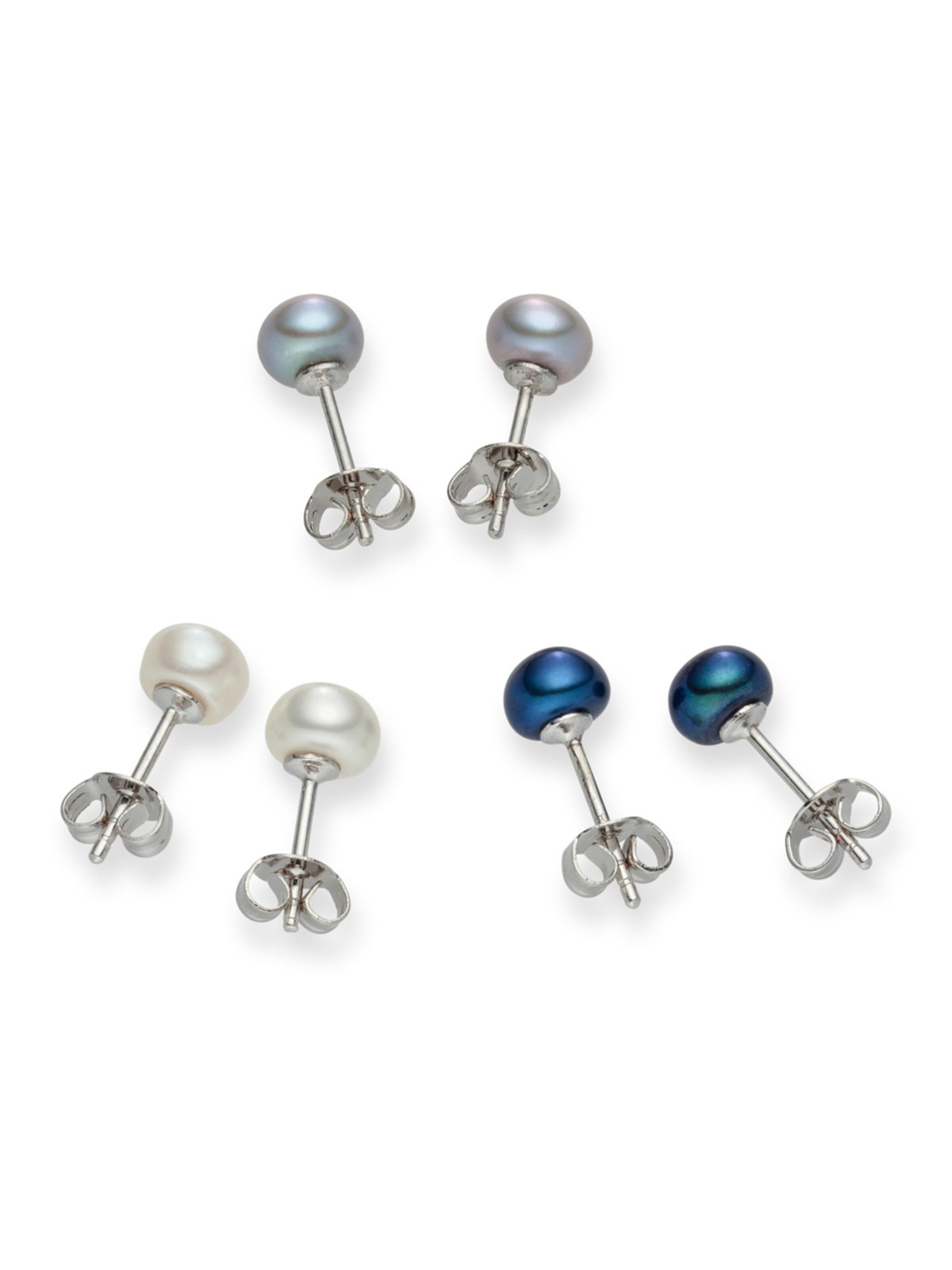 Boucles d'oreilles Lulu & Jane en mélange de couleurs