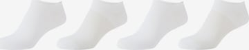 s.Oliver Enkelsokken in Wit: voorkant