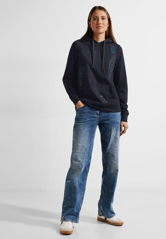 CECIL Sweatshirt in Blau