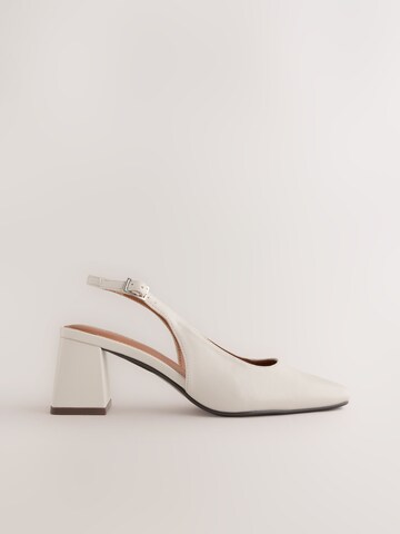 Next Slingback Pumps 'Forever Comfort' in White