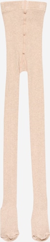 Lindex Tights in Beige: front