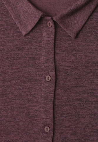 STREET ONE Strickjacke in Lila
