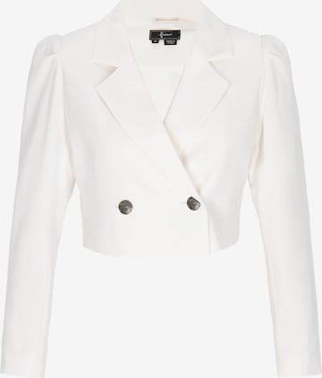 faina - Blazer 'Festive' en blanco: frente