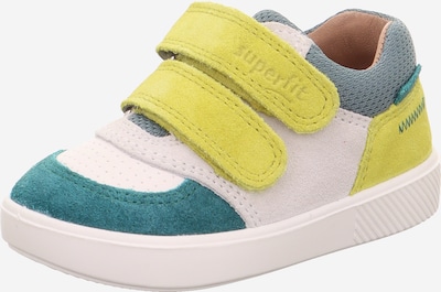 Sportbačiai 'SUPIES' iš SUPERFIT, spalva – geltona / pilka / tamsiai pilka / smaragdinė spalva, Prekių apžvalga