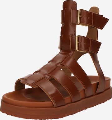 Sandale de la & Other Stories pe maro: față