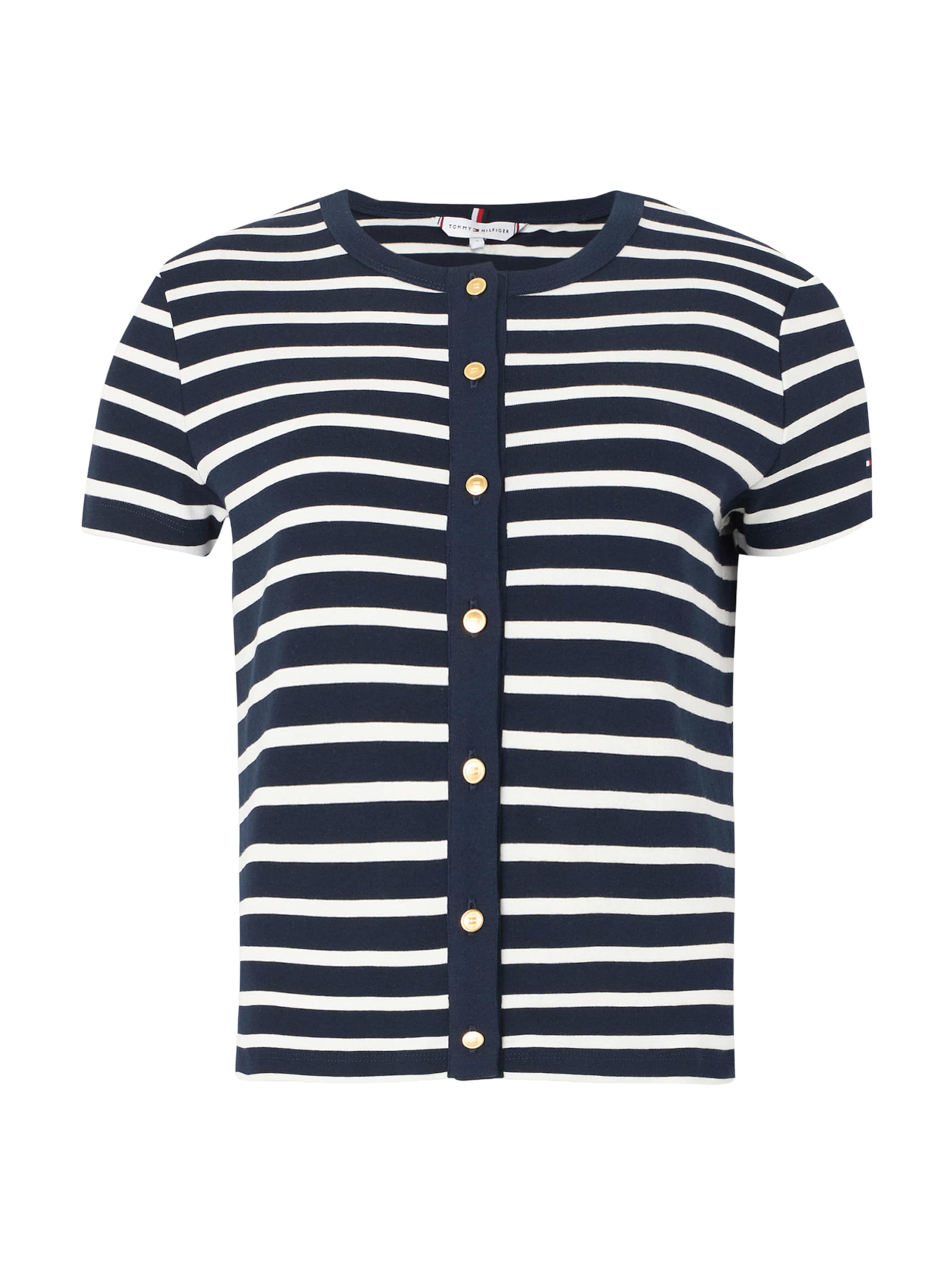 Cardigan TOMMY HILFIGER en bleu : devant