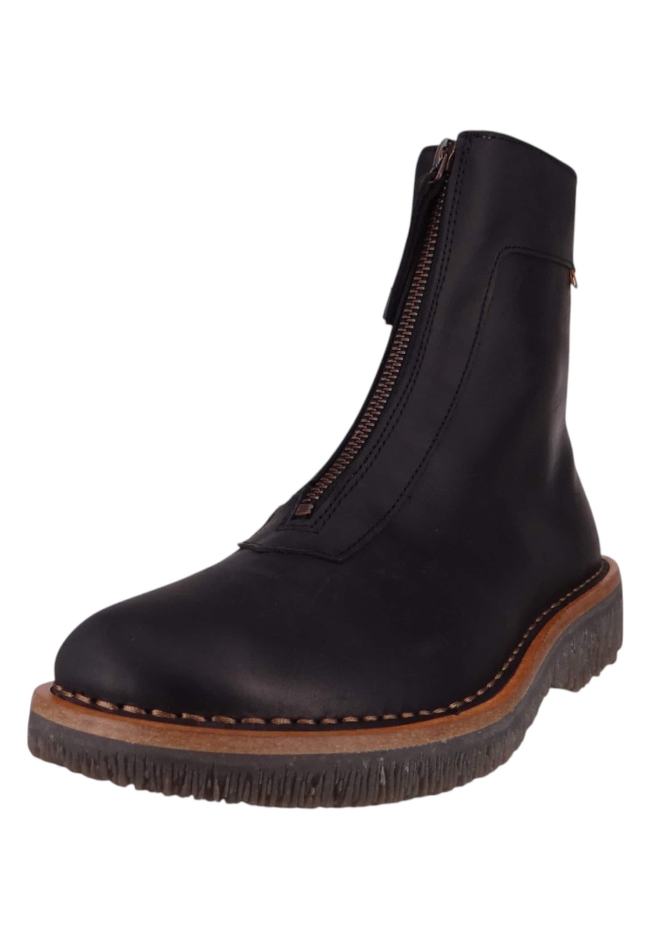 Bottines EL NATURALISTA en noir : devant