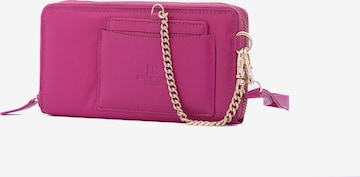 Portamonete di Enrico Coveri in rosa: frontale