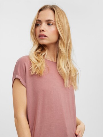 T-shirt 'Ava' VERO MODA en marron