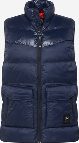 Petrol Industries Vest in Blue: front