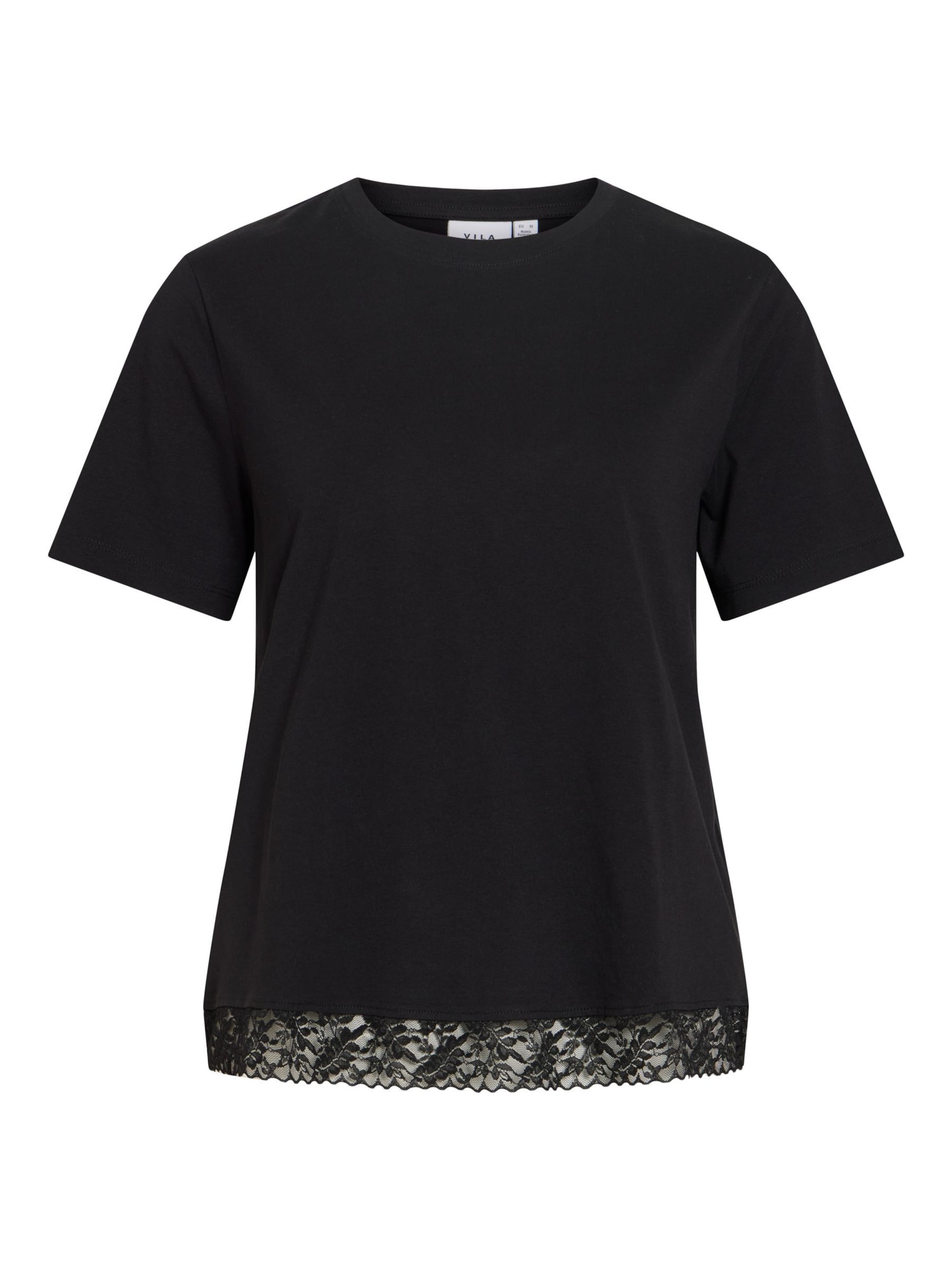 T-shirt VILA en noir : devant