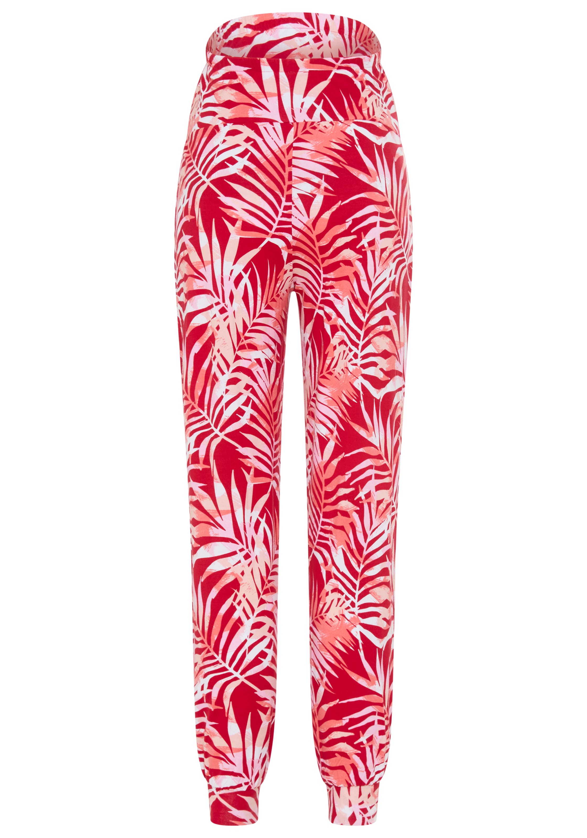 Neun Monate Hose in bordeaux / weiß, Produktansicht