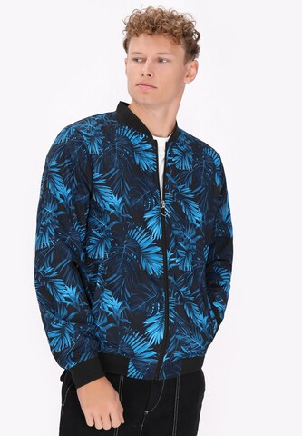 MO Tussenjas in Blauw: voorkant